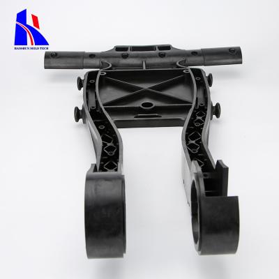 China ABS PC Structural Foam Injection Moulding Golf Trolley Black Texture Finishing for sale