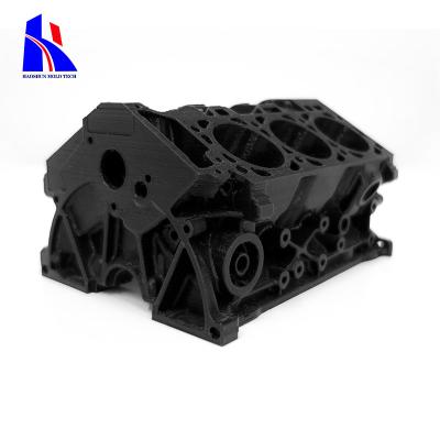 China Customized PE PC Plastic Foam Molding , Black Rapid Prototyping Parts 0.01mm Precision for sale