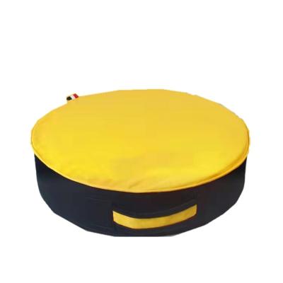 China Waterproof Hot Selling Durable Warm Soft Pet Supplies Round Pet Anti-Slip And Moisture-Proof Indoor Sleeping Beds For Dogs And Cats for sale