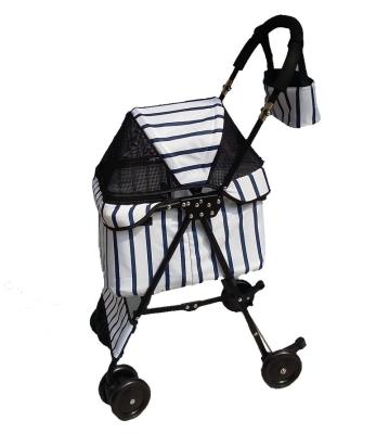 China New Style Dogs Outdoor Travel Luxury Ratachable Carrier Stroller for sale