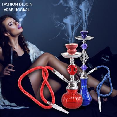 China New Design Home Single Hose High Quality Zhongsheng Aluminum Hookah Shisha Premium Hookahs for sale