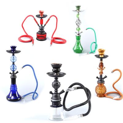 China Zhongsheng Home Arabic Hookah Set Dubai Sheesha Aluminum Narguile Chicha Pipes Shisha Hookah for sale