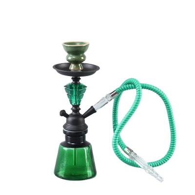 China Zhongsheng Factory Direct Sale Arabic Hookah Smoking Set Double Hose Shisha Hookah Hookah for sale