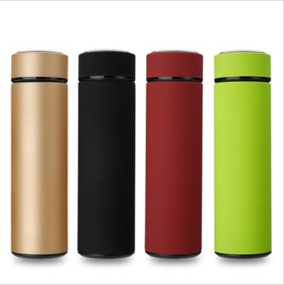 China Smart Water Bottle Thermos Vacuum Flask Temperatures Digital Stainless Steel Cup for sale