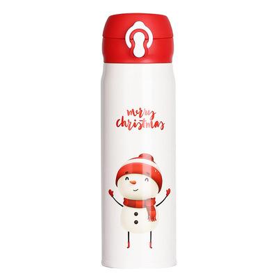 China New Christmas Gift Thermos Flask Double Walled 304 Stainless Steel Vacuum Insulated Water Bottle Vacuum Flask en venta