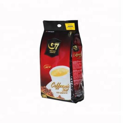 China Factory wholesales china food low price coffee tote bag plastic laminated bag with side gusset for sale