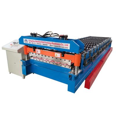 China Building Material Stores Deck Sheet Roof Roll Forming Machine Frame Roof Roll Forming Machine Large Span Roof Roll Forming Machine for sale