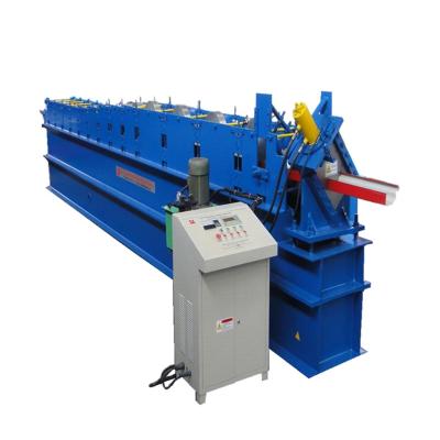 China Building Material Shops Steel Gutter Roll Forming Machinery Seamless Gutter Roll Forming Machine Manufacturer for sale