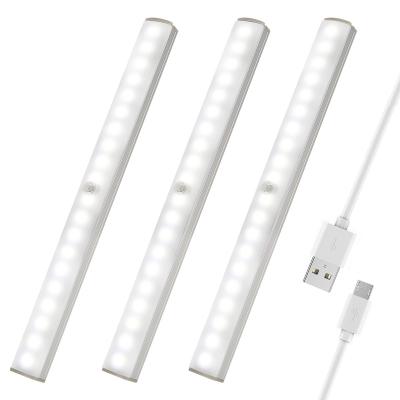 China New modern 10LED 20LED? PIR Motion Sensor Under Cabinet Led Kitchen Shelf Wardrobe Cabinet Lights Lighting For Wardrobe Cabinet Light for sale