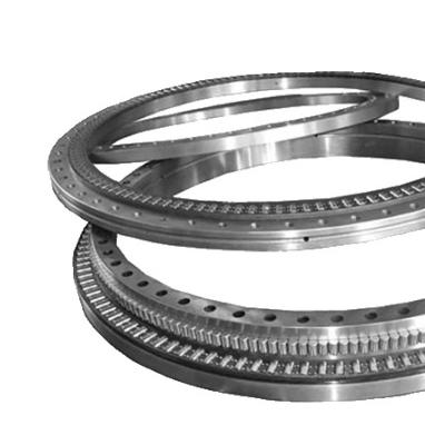 China ISO9001 Drie rijen rollen slewing bearing ring swing cirkel voor mijnbouwapparatuur Te koop