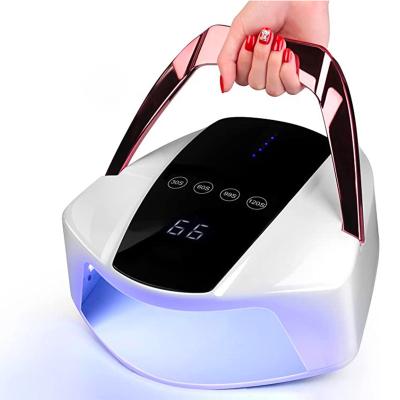 China 2022 New Arrival Nail Dye UV Nail Lamp LED Nail Dryer 96W Polish Quick Dry UV Nail Lamp For Salon Home for sale