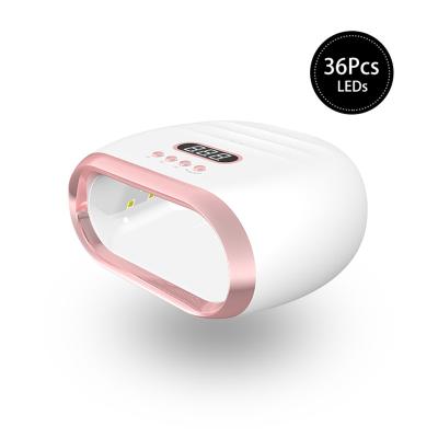 China Salon /home use Professional UV Nail Dryer Portable UV Lamp For Nail Polish Mini UV Led Nail Curing Lamp for sale