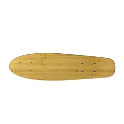 China Canadian deck 23inch bamboo/canadian cruiser maple white skateboard deck for sale