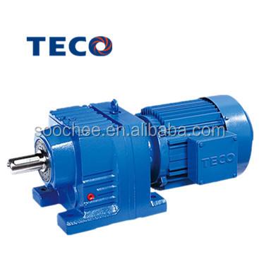 China Engineering TECO Brand Helical Geared Motor Used On Industrial Machine for sale