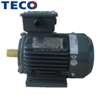 China Totally Enclosed TECO Brake Motor 45KW 55KW 50HP 60HP Electric Motor With Brake for sale