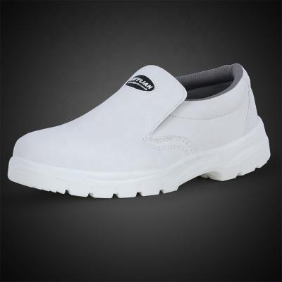 China GUYISA Toe Anti-Static Shoes Nurse Work Hospital Dust Proof White Steel Professional Puncture Proof Shoes for sale