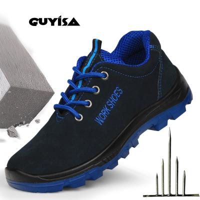 China 2020 GUYISA Sensational Piercing Insulating Men's Insulative Anti Safety And Anti Shoes Shoes WithComposite Plastic Toe Cap for sale