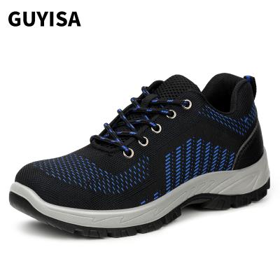 China Polyurethane Steel Anti-Static Solid Low Toe GUYISA Work Wear Resistant Safety Shoes for sale