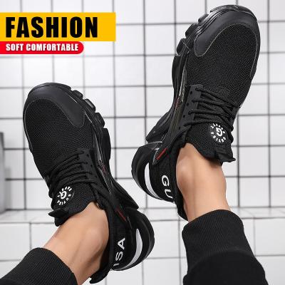 China Direct Outdoor Fashion Toe Safety Shoes Steel Toe Pierce-proof Steel Toe Factory Safety Shoes GUYISA for sale