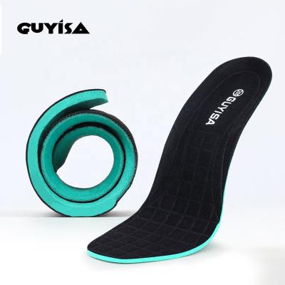 China Foot Pretection GUYISA Non Slip Sports Arch Support Shock Foam Shoe Insoles for sale