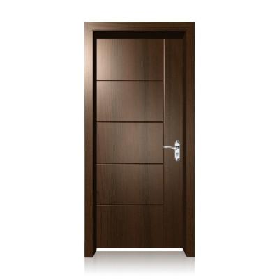 China Decoration Walnut MDF Veneer Laminated Interior Doors for sale