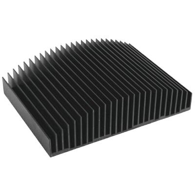 China Black Anodized Extruded Aluminum Radiator Factory Supply Radiator for sale