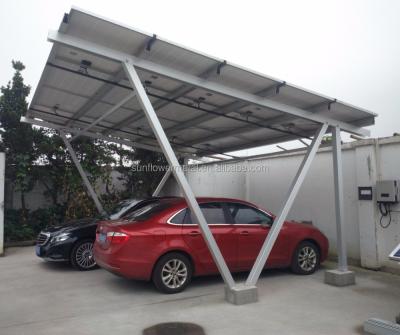 China Metal Customized Good Quality Aluminum Solar Roof Carport for sale