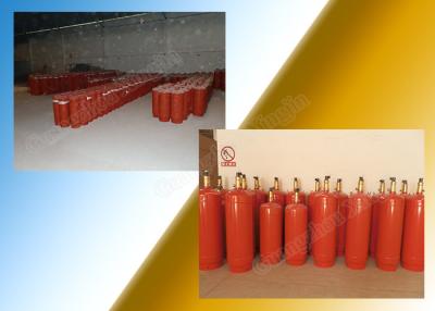 China cilindro de 70L FM200 para la red del tubo 5.6Mpa, acero de alta resistencia/aleación de aluminio en venta