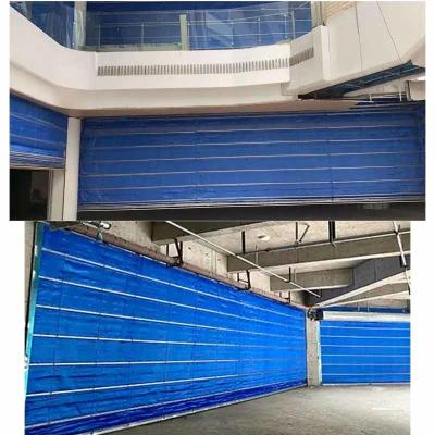 China Brandpreventie inorganic fire roller shutter automatische openingsmethode rollend trekken Te koop