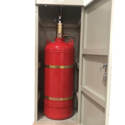 China Quick-Response Single Zone Management FM200 Cabinet Automatic Fire Extinguish device for sale