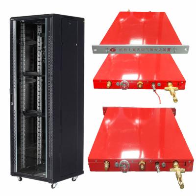 China Fácil de instalar 1U/2U/3U Rack Fire Suppression Unit At ISO Certified à venda