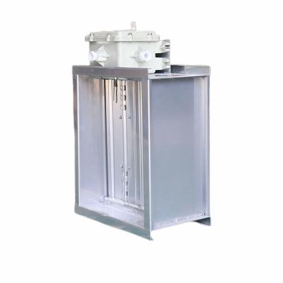 China Affordable Electro Mechanical  Galvanized Steel / Stainless Steel Fire Dampers for sale