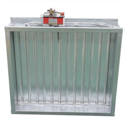 China Fire Dampers Rectangular Duct Connection Fire Alarm System In Galvanized Steel for sale