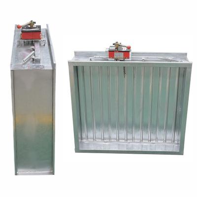 China Fire Dampers System For Rectangular Duct Smoke Exhaust / Ventilation for sale