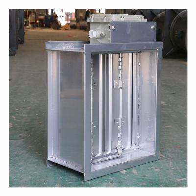 China Stainless Steel Rectangle Fire Dampers  Fire Alarm For Air Ventilation for sale