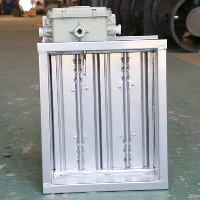 China Rectangular Duct Connection Fire Dampers in Galvanized / Stainless Steel for sale