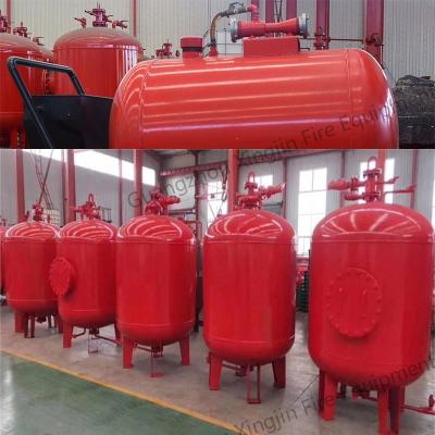 China Xingjin Red Foam Fire Suppression System With Carbon Steel Tank Shell Material for sale