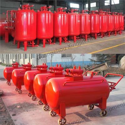 China Horizontal Or Vertical Foam Fire Suppression System Factory Direct 2000L Foam Tank system for sale