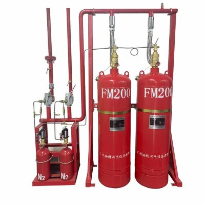 China Easy To Install FM200 Fire Extinguishing System With Vertical / Horizontal Tank Ensuring Safety for sale