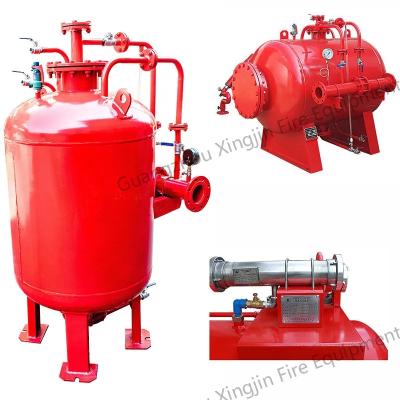 China Horizontal Bladder Tank Foam Fire Suppression System with Jet Distance of ≥10m and Single Package Size in Real Size for sale