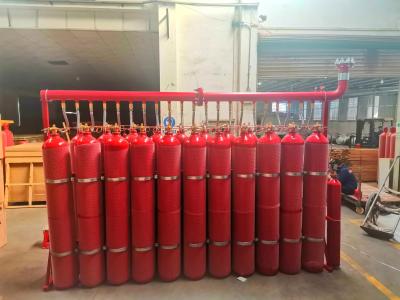 China IG55 Argonite Fire System Non - Conductive Non - Corrosive Agent For Data Centers Control Rooms for sale