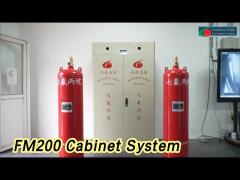 Gas FM200 Cabinet System Extinguisher Double Cabinet Automatic