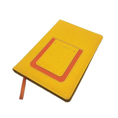 China Leather Medium A5 Hardcover Dotted Hardcover Notebook Journal For Man And Women for sale