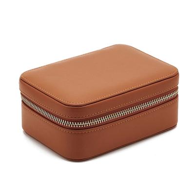 China High Quality Custom Daily Gift Jewelry Box Travel Jewelry Storage Box Beautifully Accepted Daily PU 15*10.5*6cm Sn Sn-1 for sale