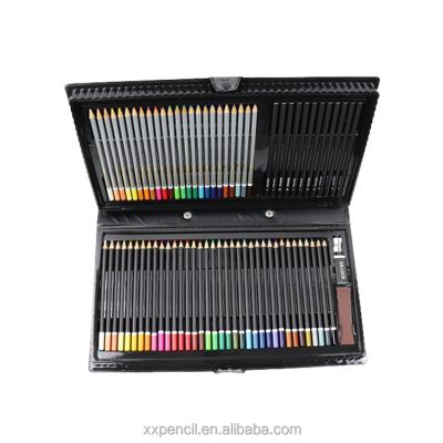 China 100% Hot Selling 80PCS Plastic Boxes Eco-friendly Art Set Paper Sketching Pencil Art Sets Professional Artist for sale