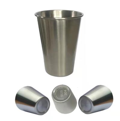 China Dongguan OEM Aluminum Metal Stamping 304 Stainless Steel Products Deep Drawing Stamping Cups for sale