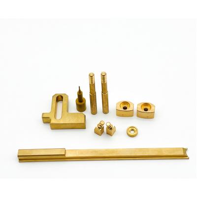 China New Arrival Machined Milling Part Turned Anodizing Aluminum Metal Spare Brass CNC Parts For Industry for sale