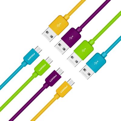 China Pisen MU01-800 0.8m 1.5m Micro USB Cable Durable Data Sync USB Charger Cable USB Fast Charging Data Cable for sale