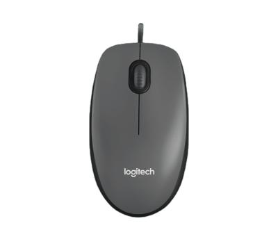 China Mini Logitech M100R Wired Ergonomic Mini Optical Mouse with 1000 DPI for sale