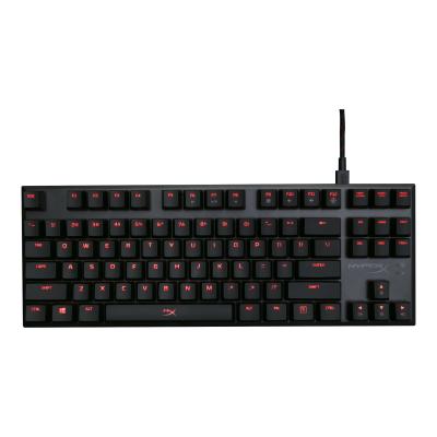 China Ultra-minimalistic Tenkeyless Design HyperX Pro LED Mechanical Gaming Keyboard (TKL) Alloy FPS Red Backlight 87 Keys for sale